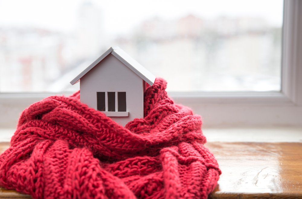Mini House Model In Red Scarf — Finance Services In Mornington, VIC