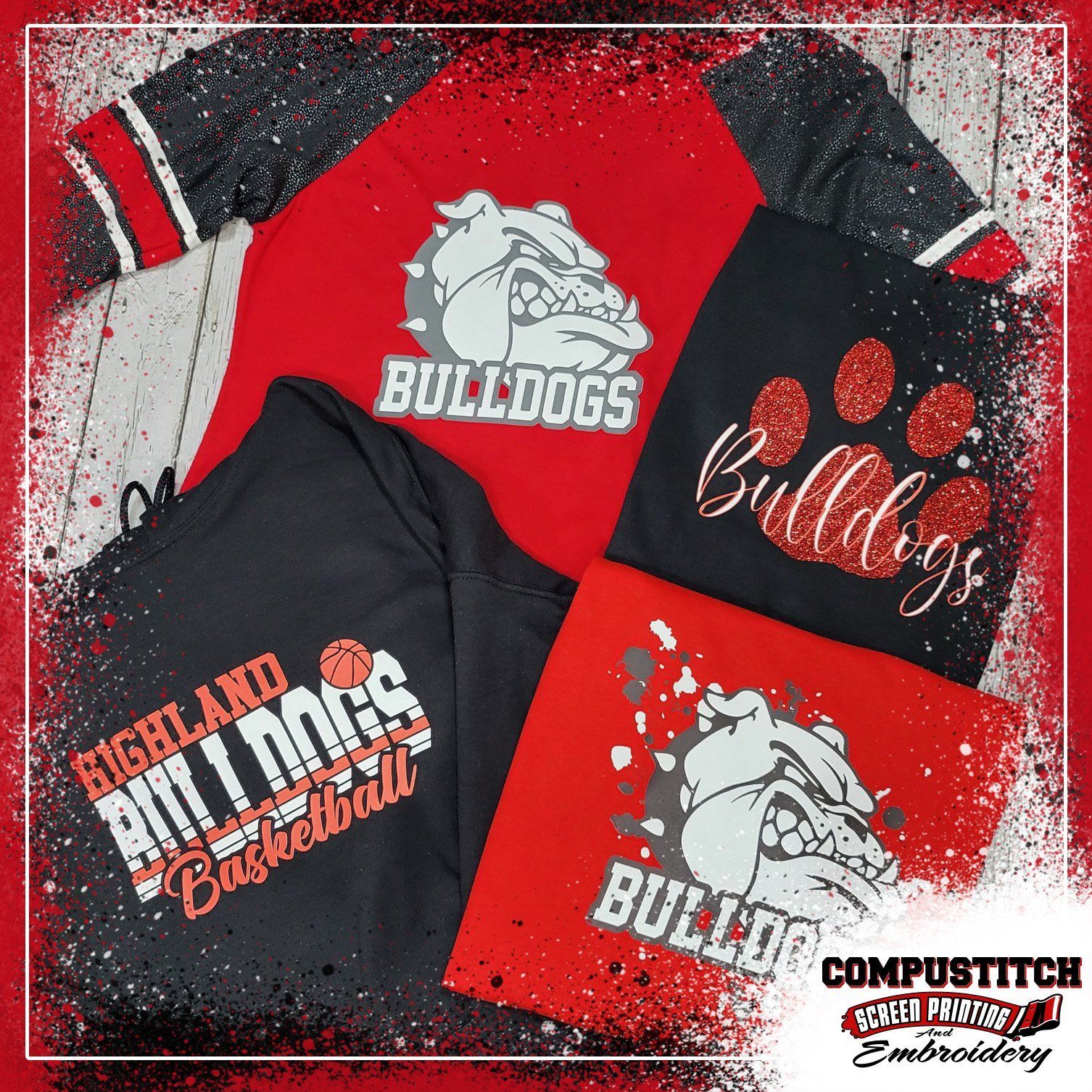 highland bulldogs custom apparel