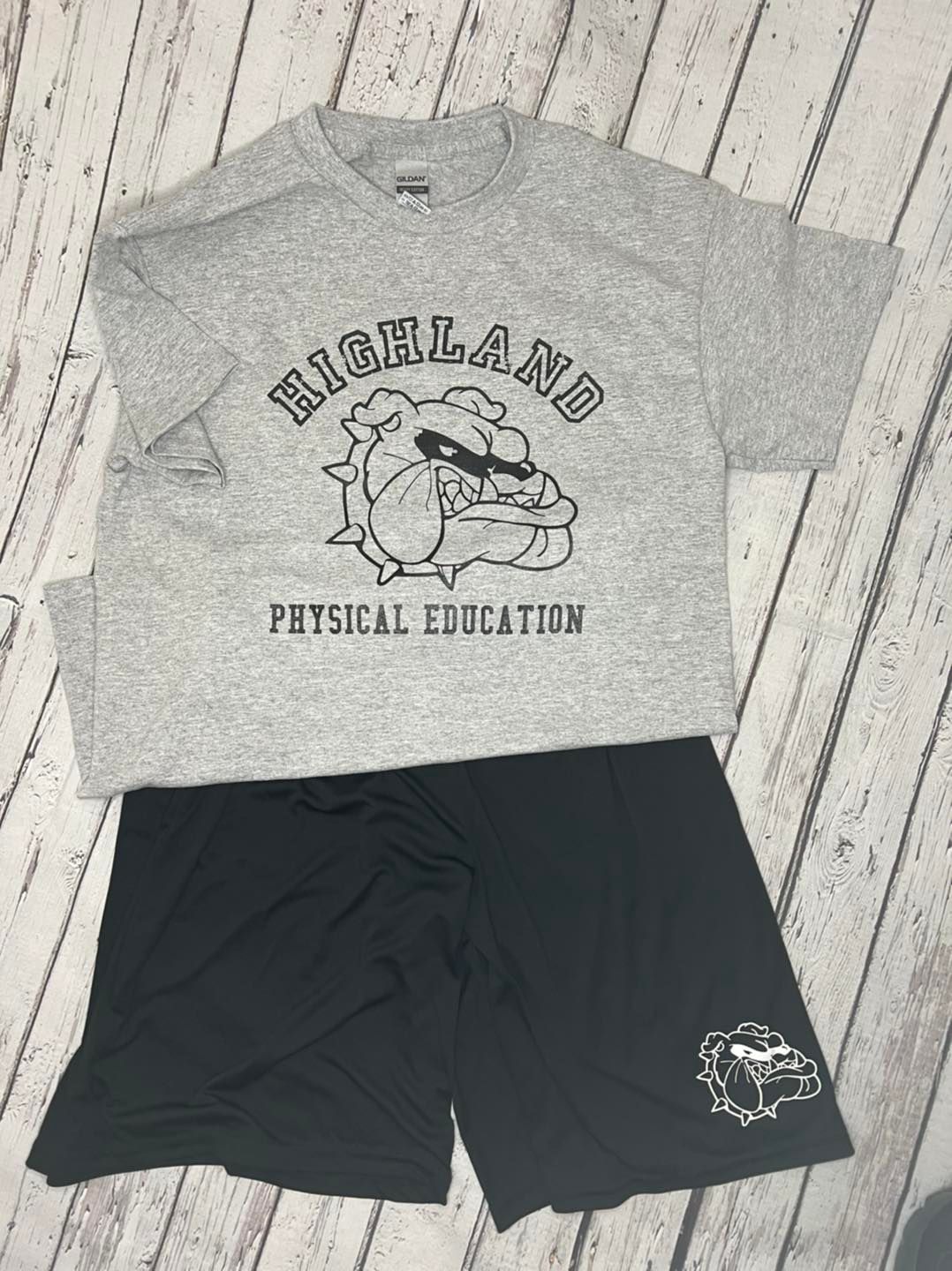 highland pe shirts