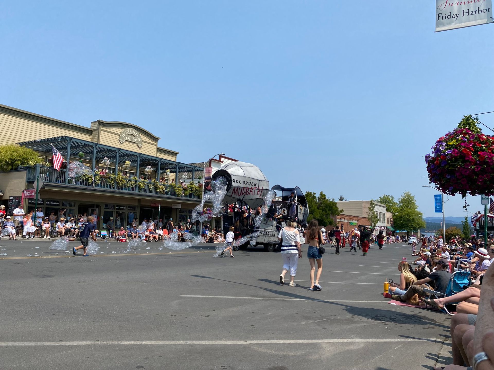 Parade Event — Friday Harbor, WA — Starr Excavation Inc
