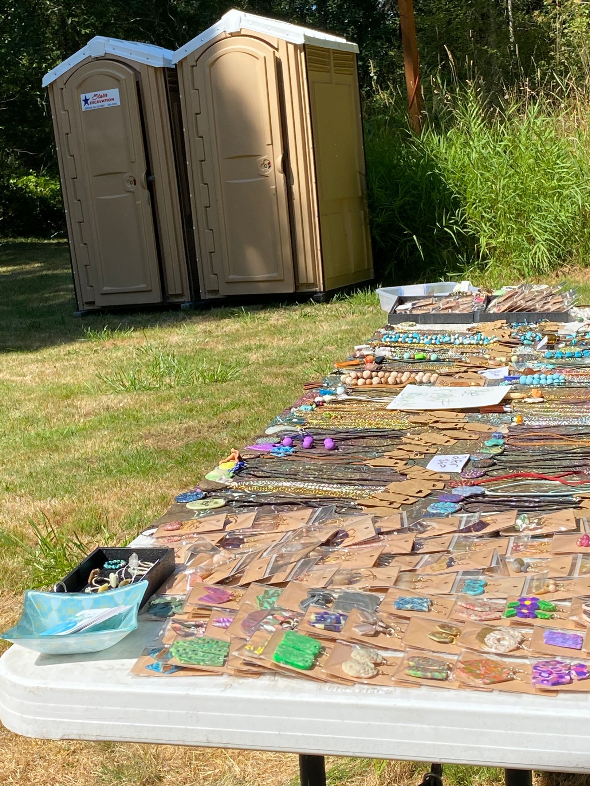 Fair Event with Portable — Friday Harbor, WA — Starr Excavation Inc