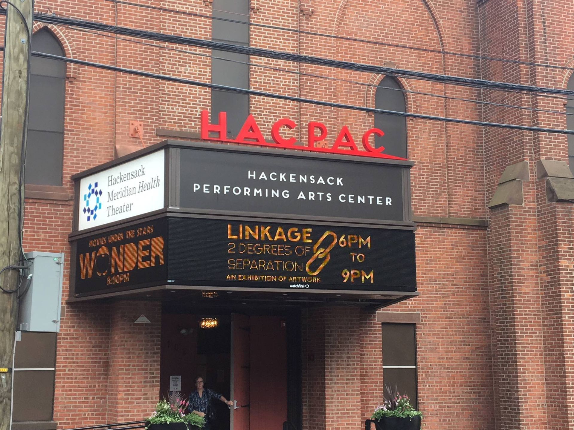 Hackensack Performing Arts Center during a live performance in Hackensack, NJ