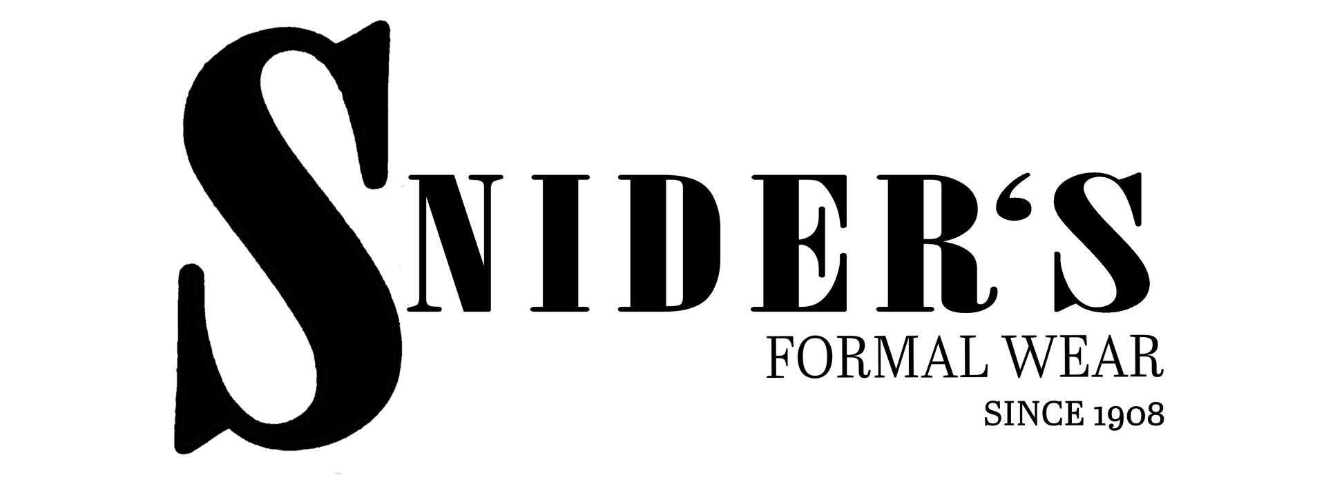 Snider's Formal Wear logo