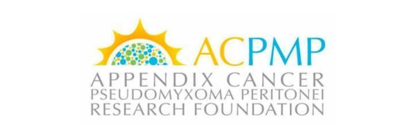 a logo for the appendix cancer research foundation