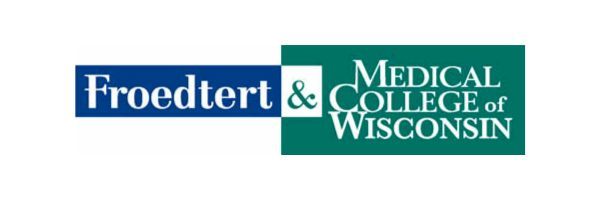 the logo for the Froedtert & medical college of Wisconsin
