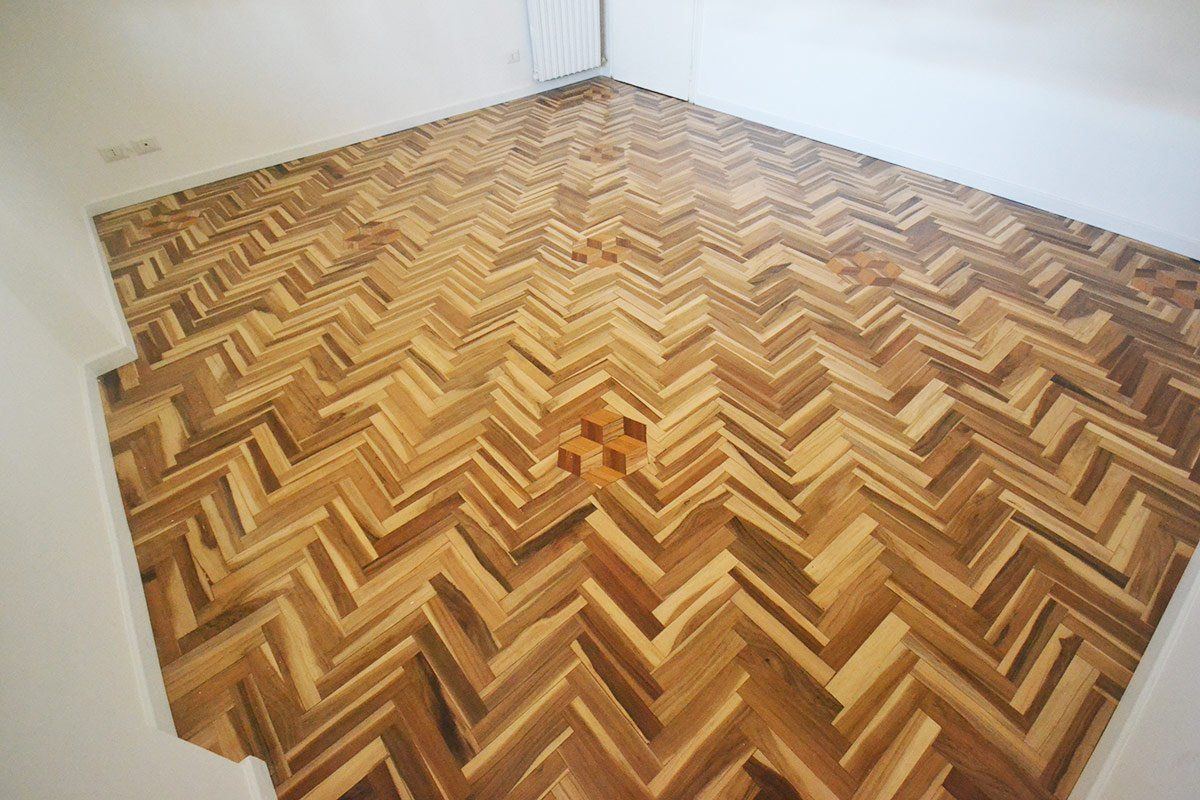 pavimento in parquet