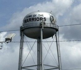 Water tower in Callahan