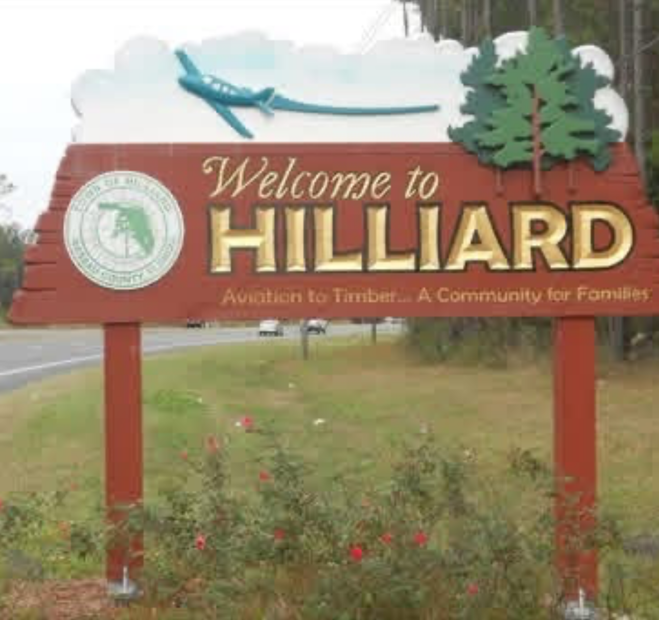 Picture of the Welcome to Hilliard sign