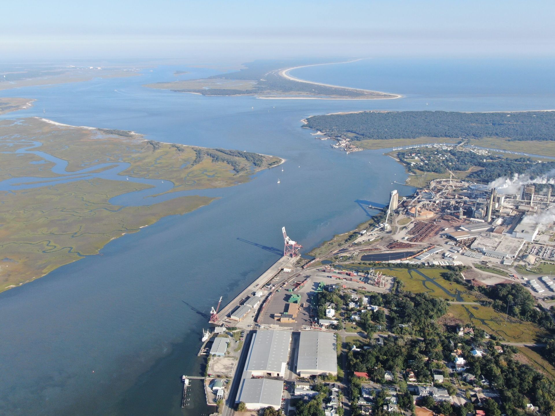 Open water off of Amelia Island
