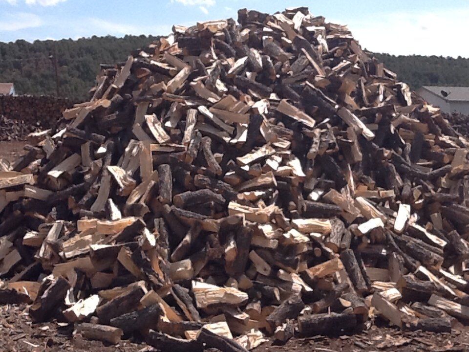Tall pile of firewood - Firewood in Santa Fe NM