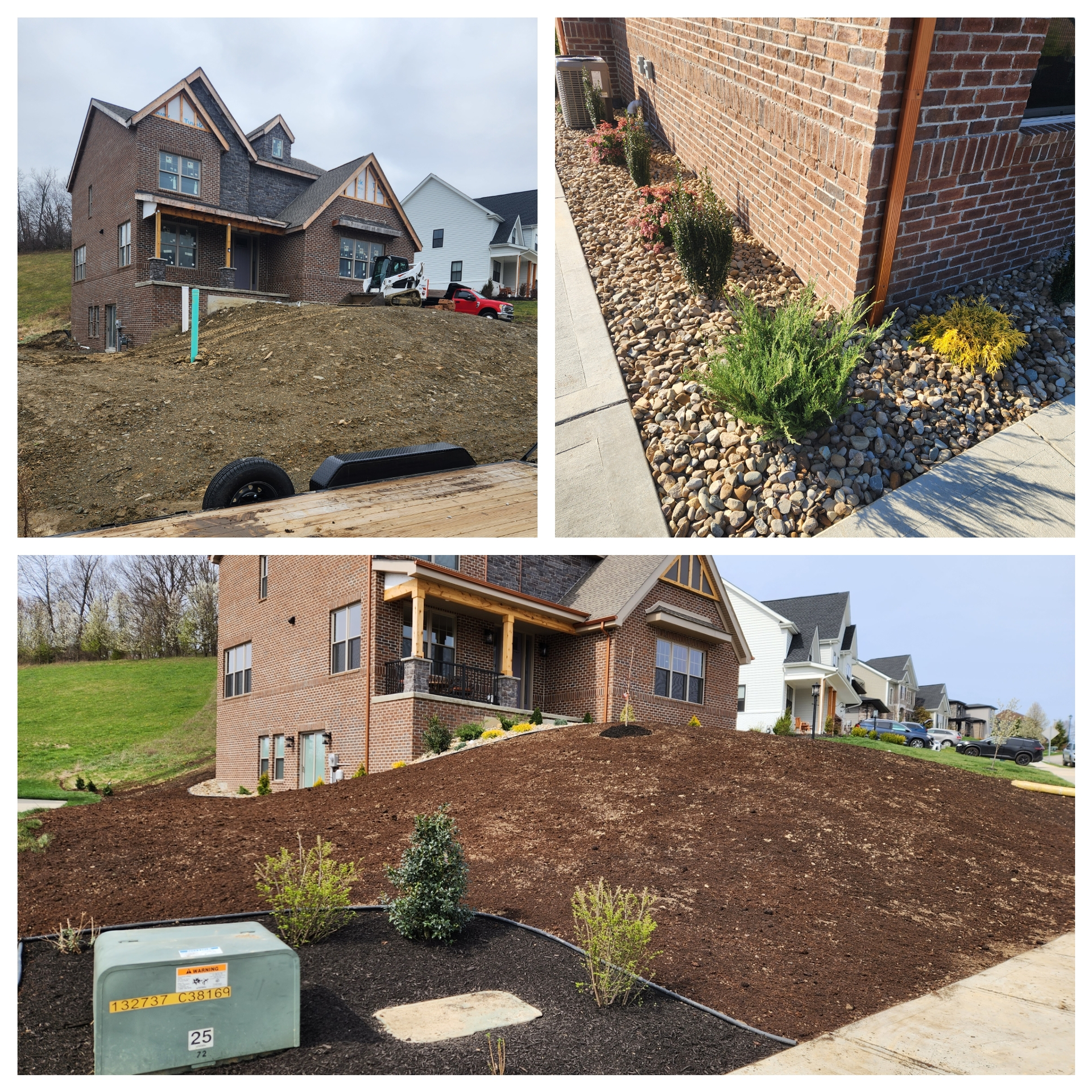 House Yard — Bridgeville, PA — MC Landscaping