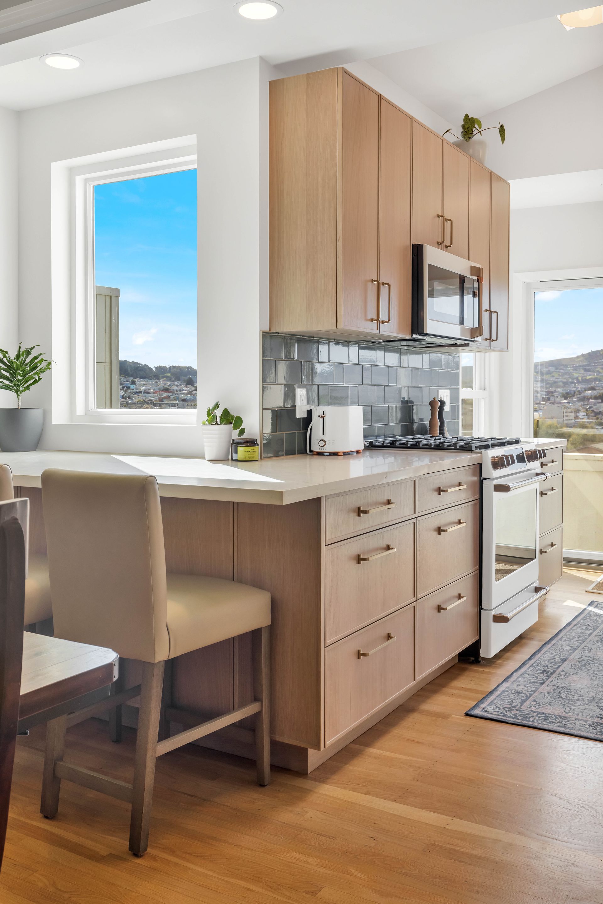 Finalized kitchen remodel in the San Francisco Bay Area California