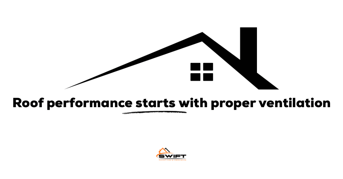 Black and white graphic of a house roof with text: Black and white graphic of a house roof with text:
