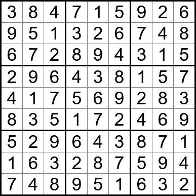 A sudoku puzzle with a lot of numbers in it