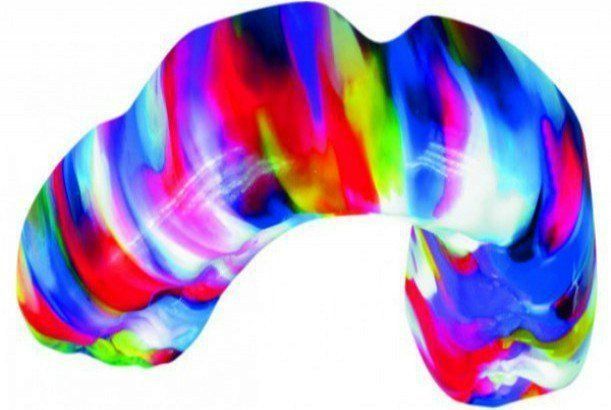 A Colourful Mouthguard — Cane to Coast Dentures in Sarina, QLD