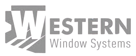 The Western Window Systems logo features a stylized gray letter "W" next to the company name in gray text.