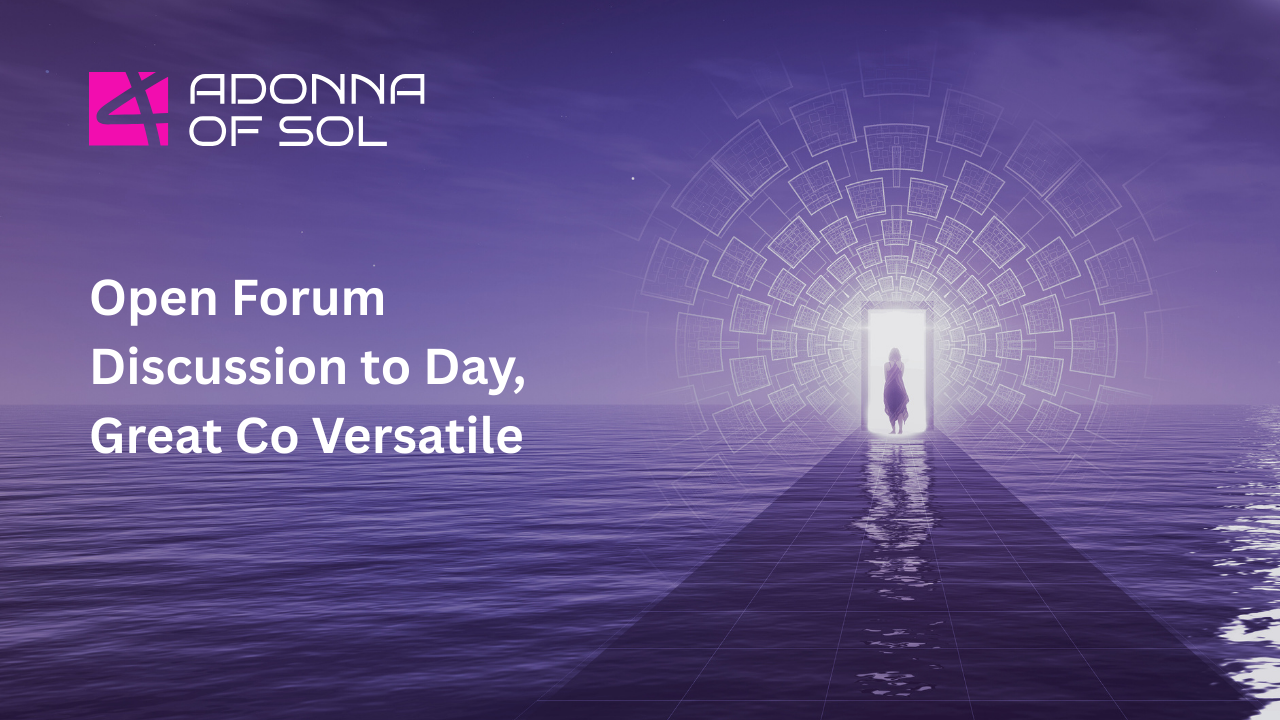 A purple-toned scene shows a figure walking on a path across water toward a glowing doorway, with the text 