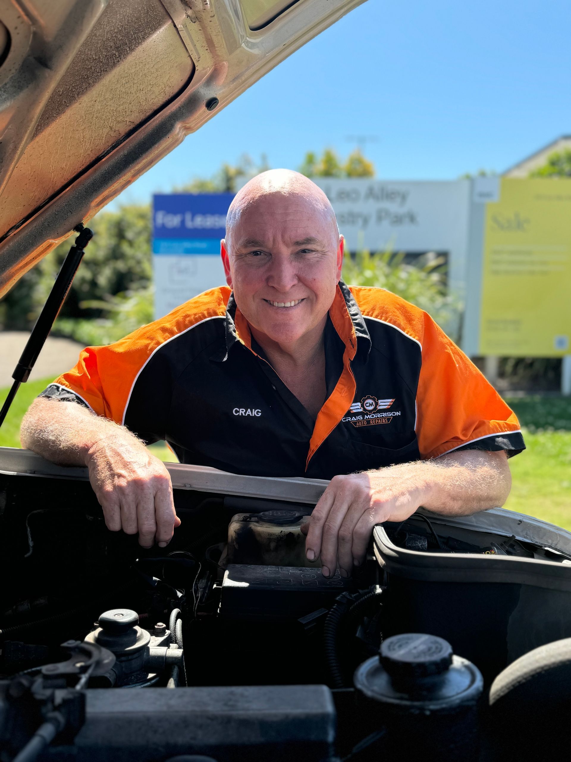 Mechanic Is Repairing A Car — Mechanic In Noosaville, QLD