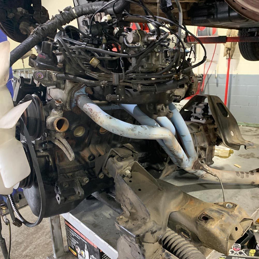 Car Engine Parts — Mechanic In Noosaville, QLD