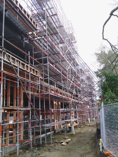 Professionals providing scaffold solutions