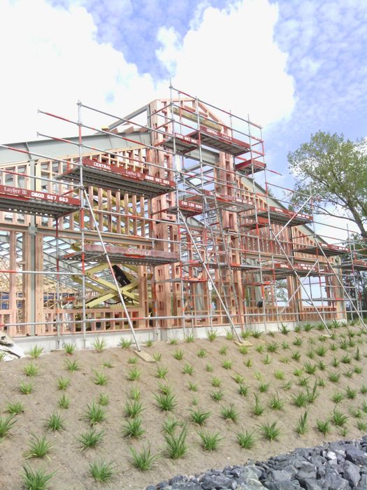 Professionals providing scaffolding services