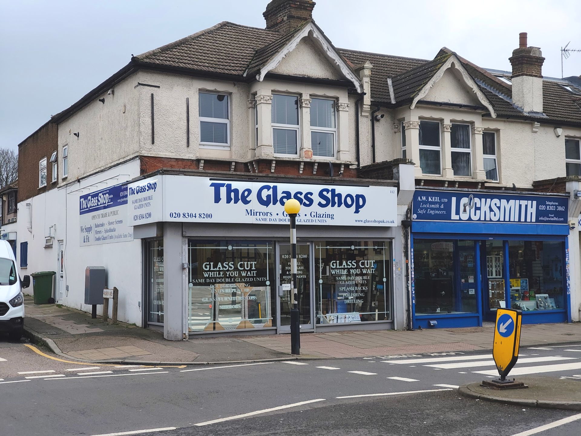 Glass shop, shopfront