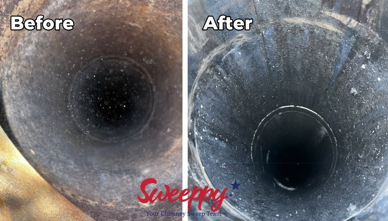 Sweeppy LLC Chimney and Fireplace, Gutter and Dryer Vent Services