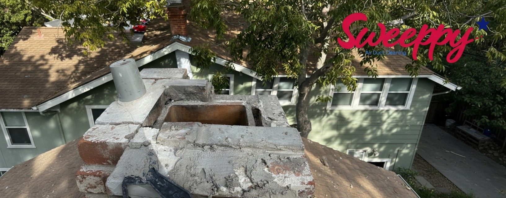 Sweeppy LLC Chimney and Fireplace, Gutter and Dryer Vent Services