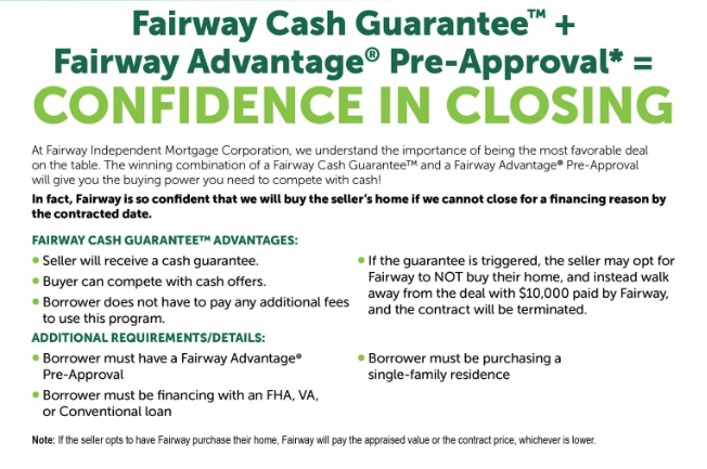 fairway cash guarantee