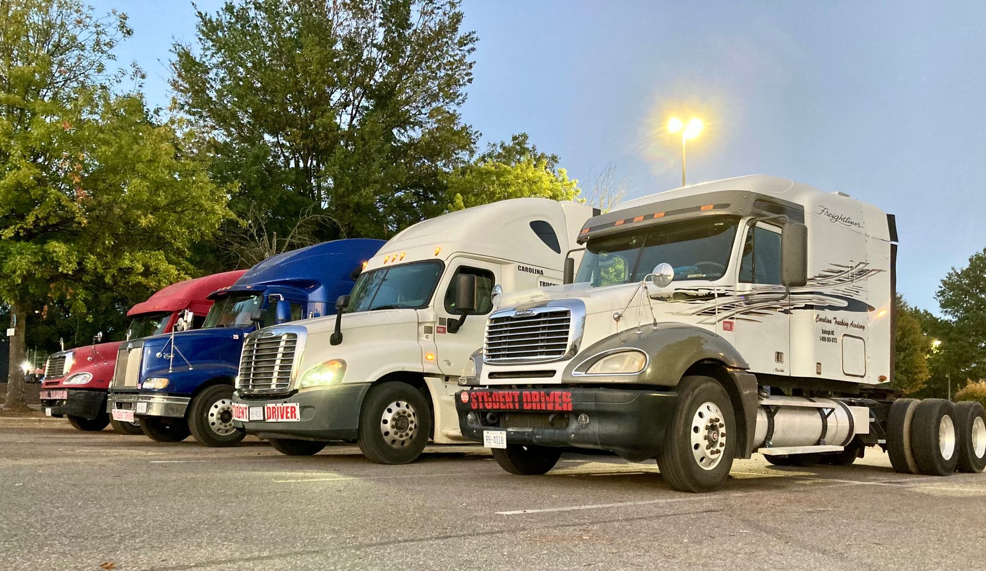Trucking Classes Raleigh, NC 9193290632