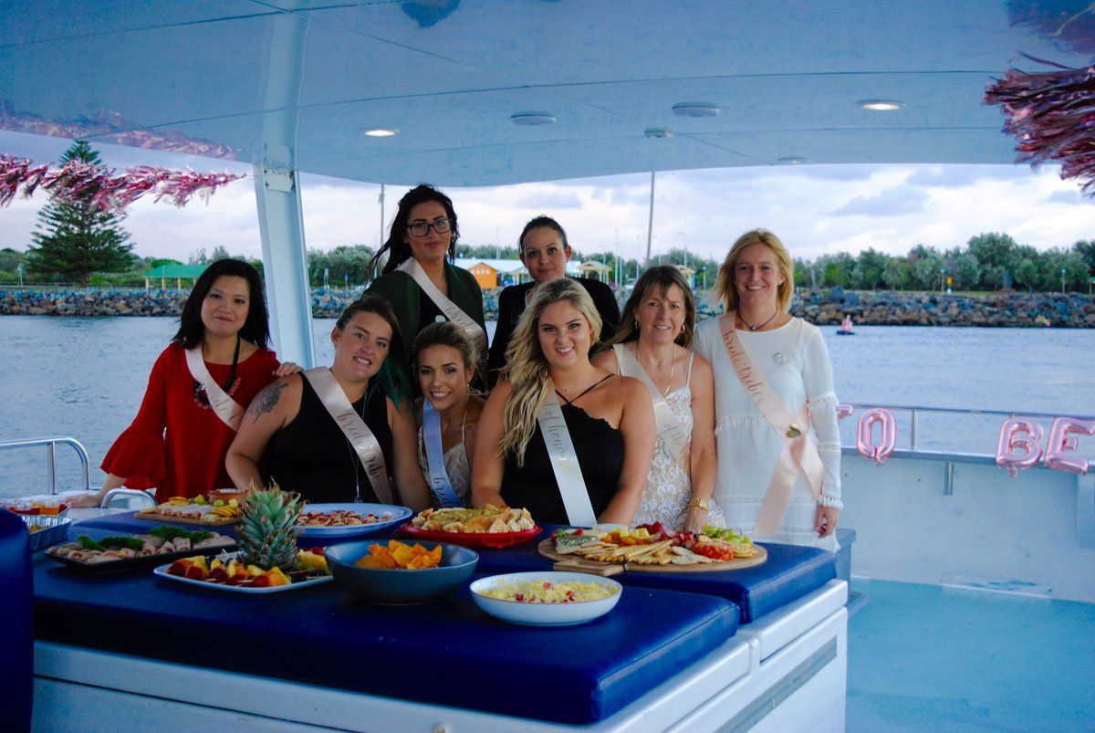 Girls Party on boat