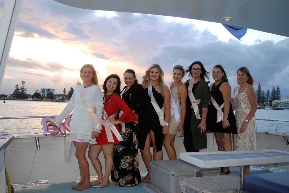 Party on boat
