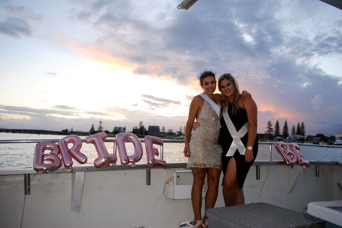 Bachelor Party on boat