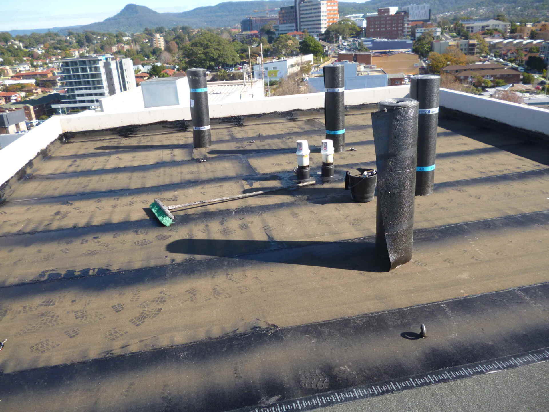 Bitumen Roofing — Wollongong, NSW — Longlife Waterproofing