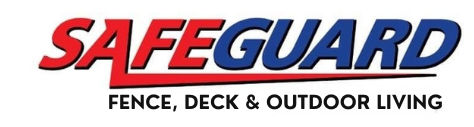 Logo for SafeGuard Fence & Deck: Red 