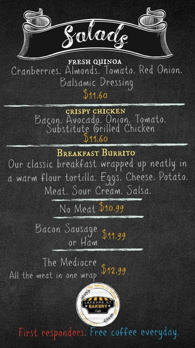 Bakery Medical Lake, WA Lefevre Street Bakery & Cafe