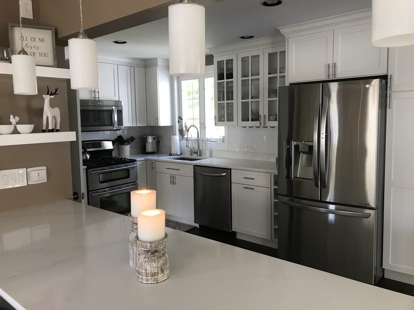 creative lighting kitchen design