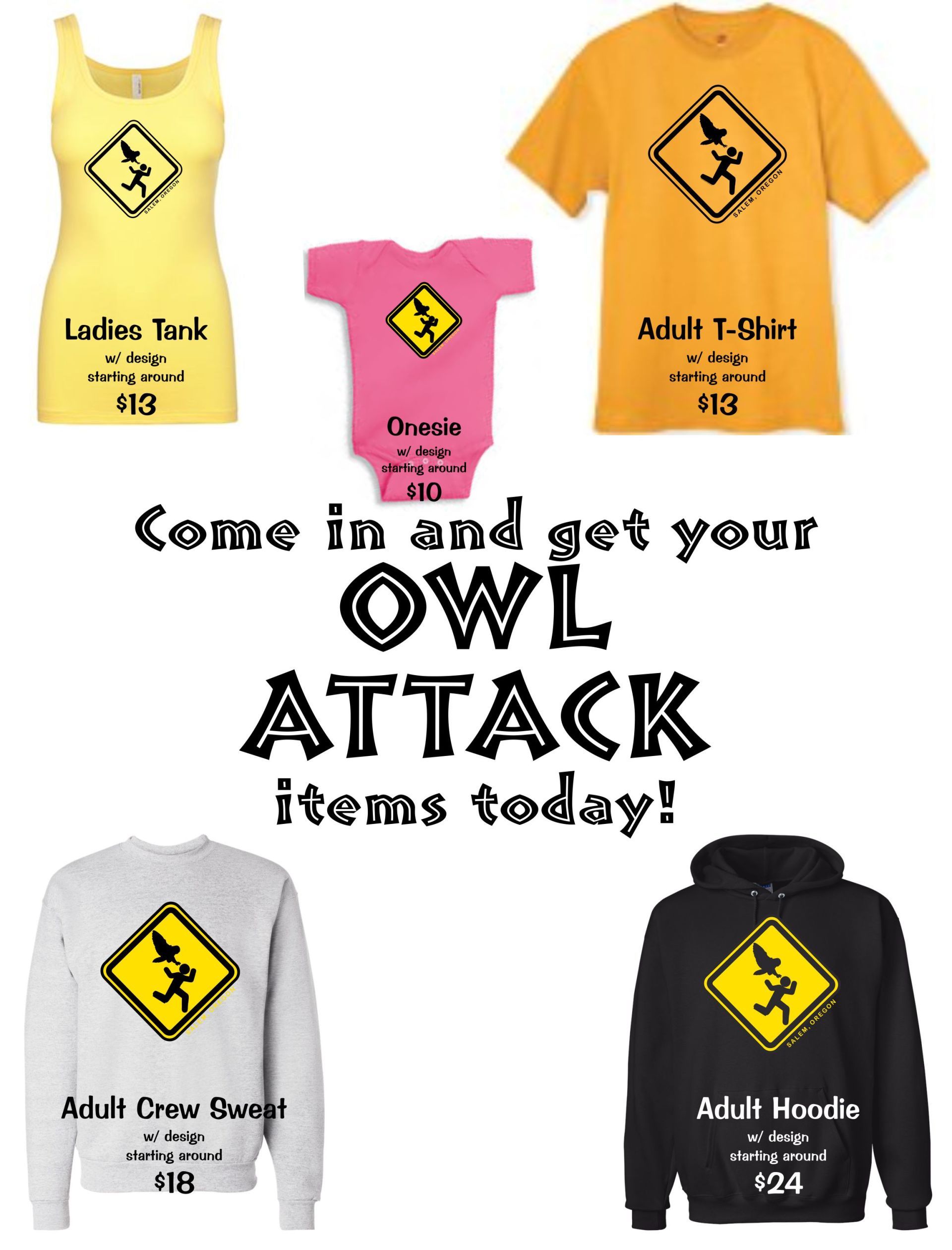 Owl Attack Items