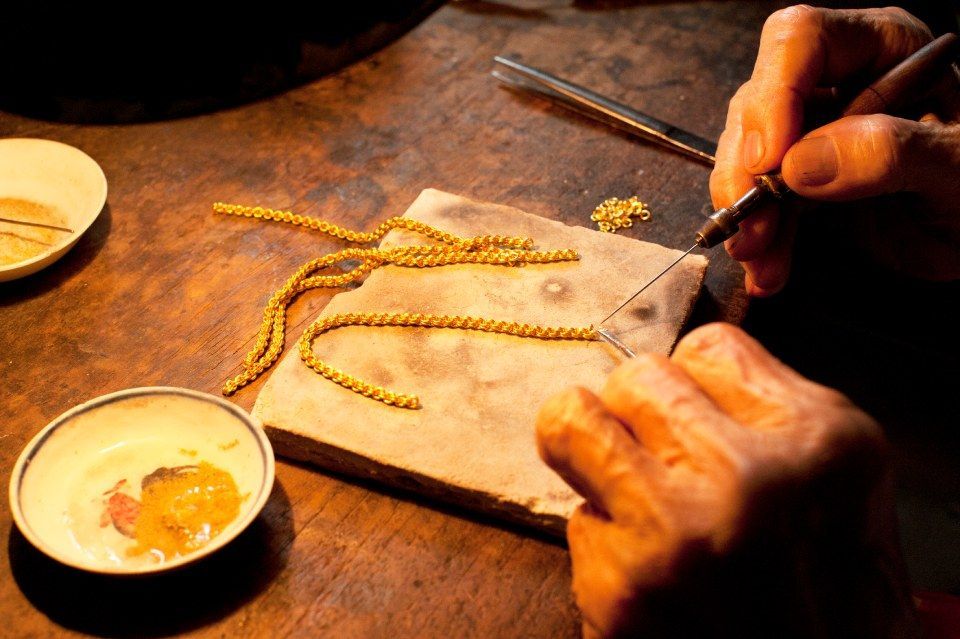 creazione di gioielli