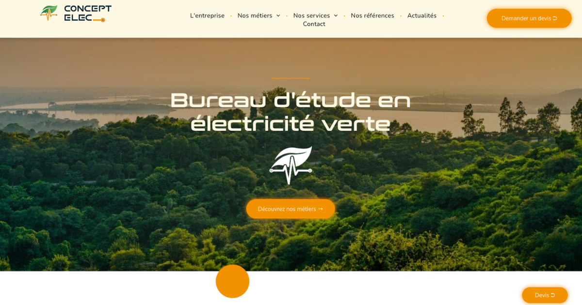Nos Domaines d'Expertise | CONCEPT ELEC