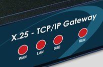 X.25-TCP/IP Gateway and Terminal Server