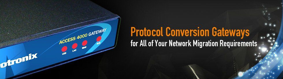 A box that says protocol conversion gateways on it