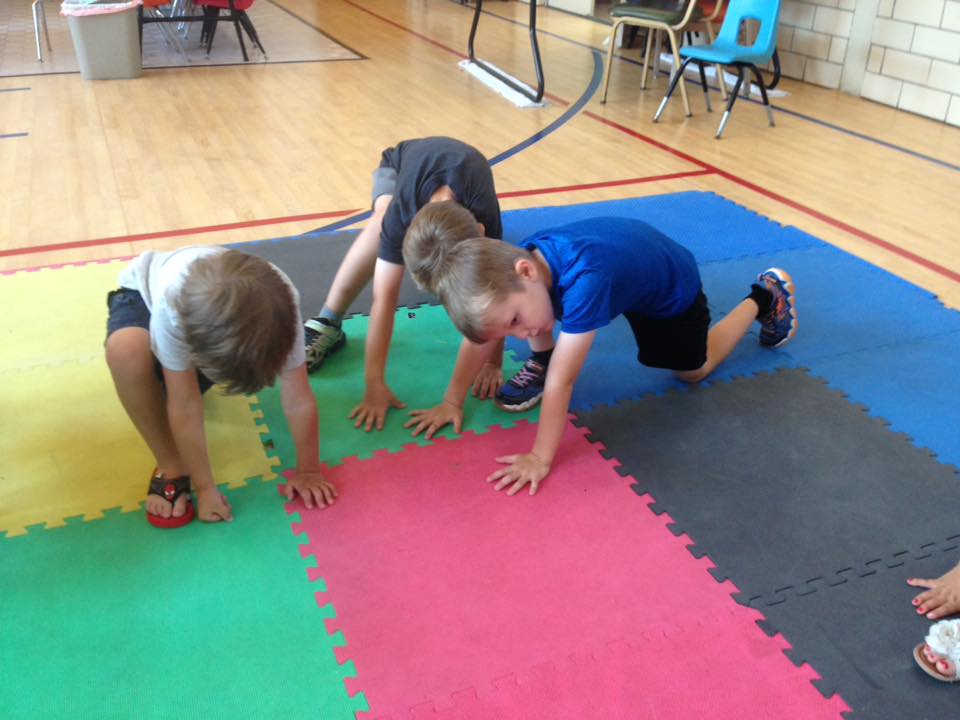 Kid Care — Kids Actively Playing In Bellevue, NE