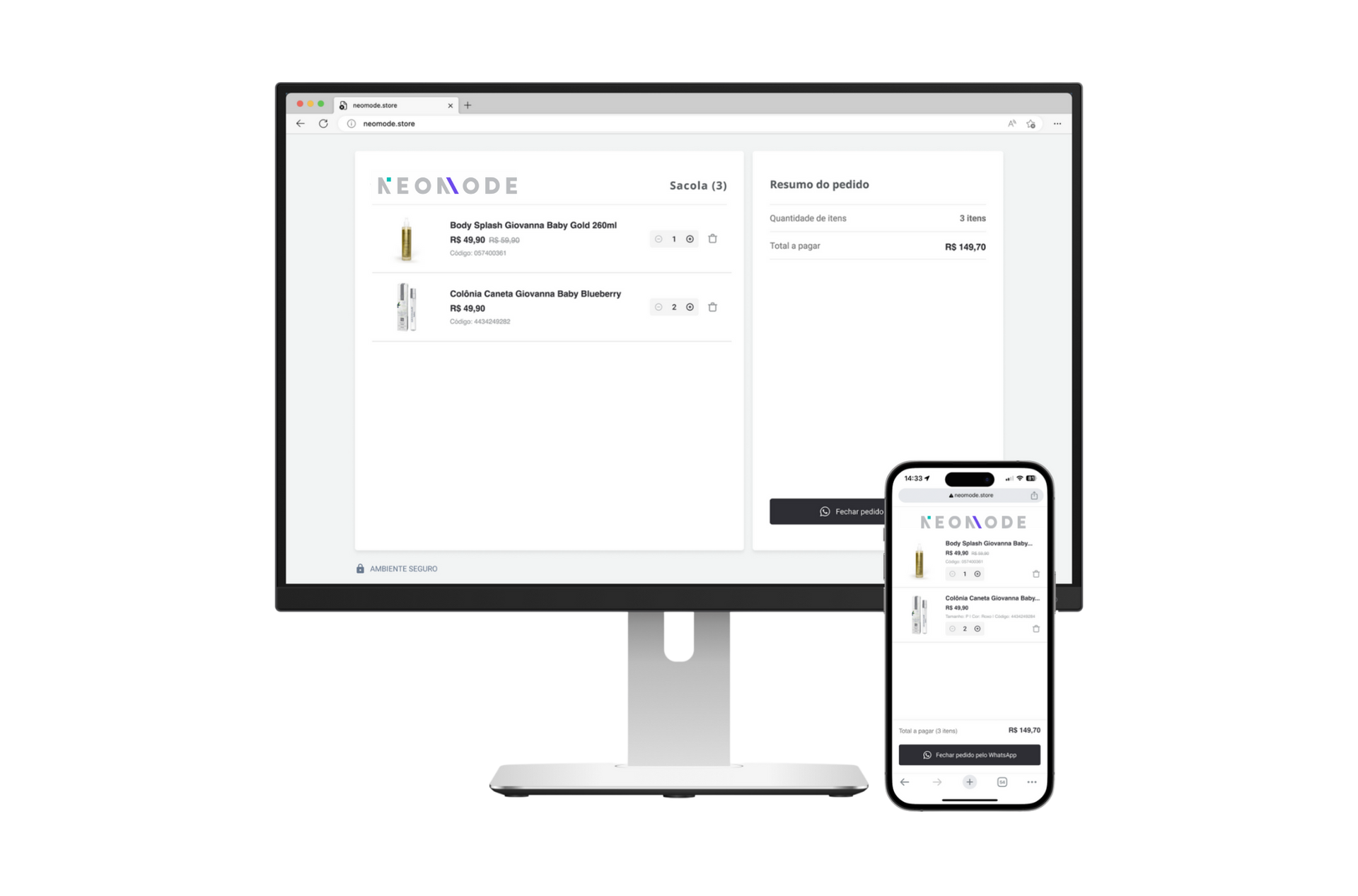 neo sales prateleira infinita showrooming neomode omnichannel
