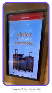 Totem de vendas