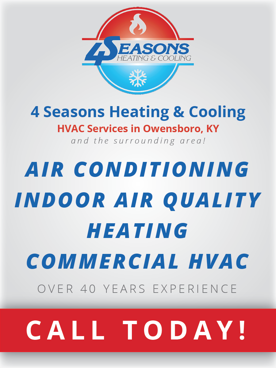 Four Seasons Heating & Cooling Call Now Promotional Banner