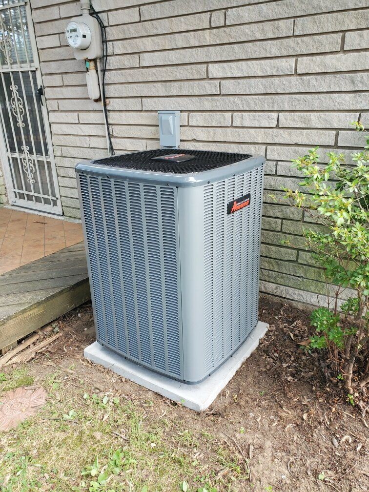 An AC installed by Four Seasons HVAC