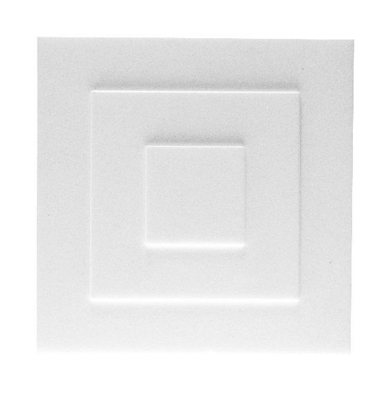 rosone in polistirene di forma quadrata