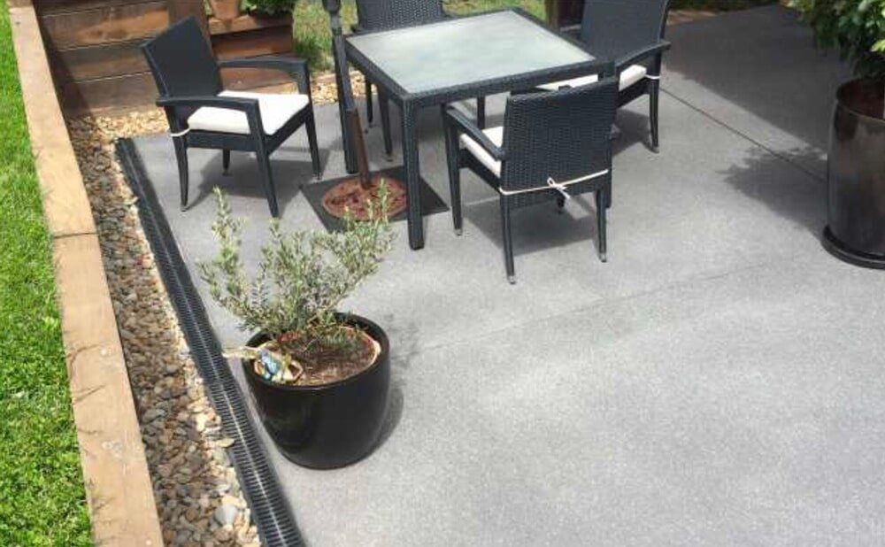 Concrete Patio — Decorative Concrete on the Central Coast, NSW