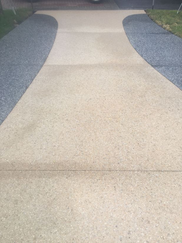 Sprayed Aggregate 2 — Decorative Concrete on the Central Coast, NSW